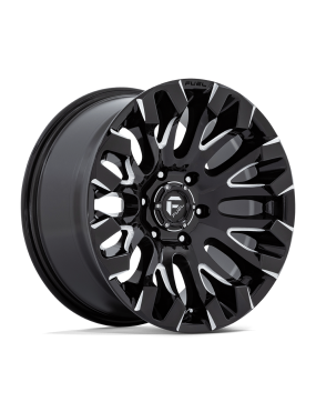Felga aluminiowa D828 QUAKE Gloss Black Milled FUEL