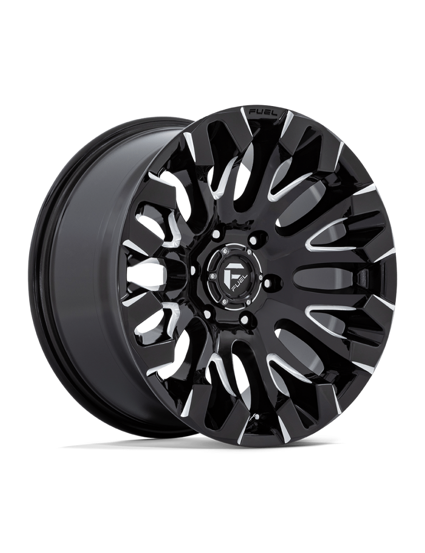 Felga aluminiowa D828 QUAKE Gloss Black Milled FUEL