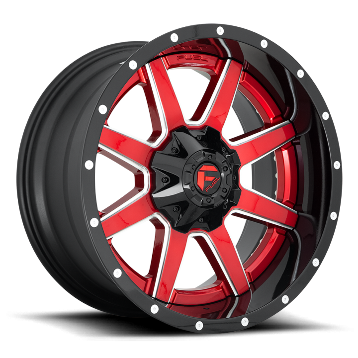 Felga aluminiowa D250 MAVERICK Gloss Red FUEL