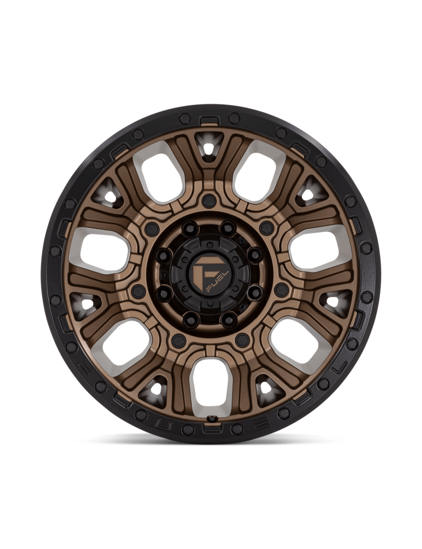 Felga aluminiowa D826 TRACTION Matte Bronze W/ Black Ring FUEL - ujęcie 2