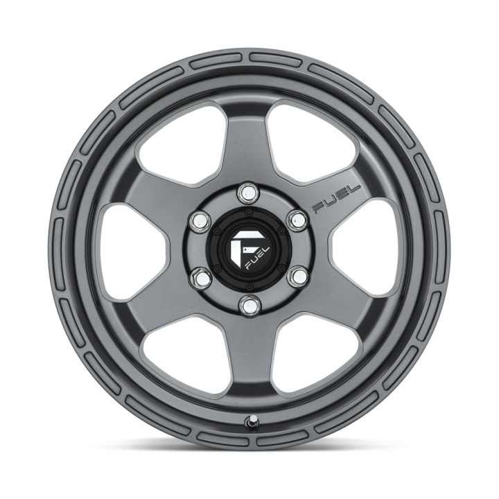 Felga aluminiowa D665 SHOK Matte Anthracite FUEL - ujęcie 2