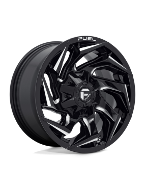 Felga aluminiowa D753 REACTION Gloss Black Milled FUEL