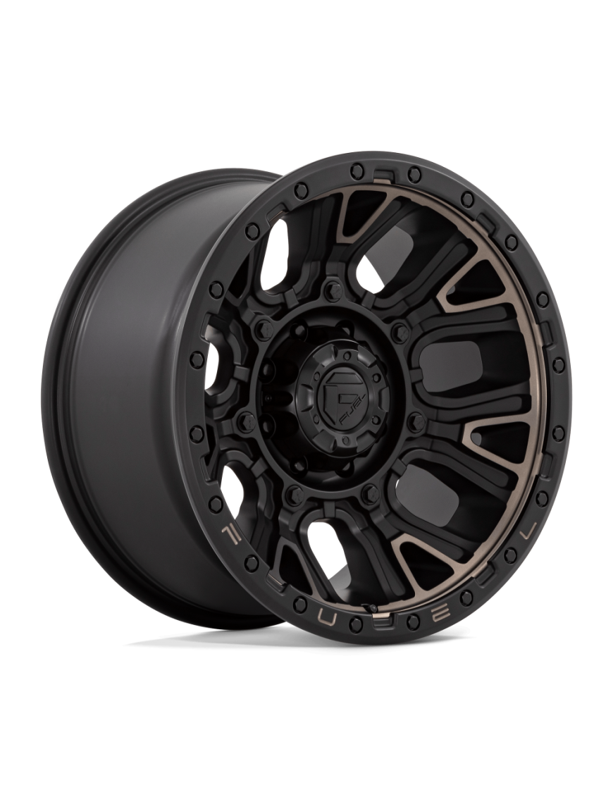 Felga aluminiowa D824 TRACTION Matte Black W/ Double Dark Tint FUEL