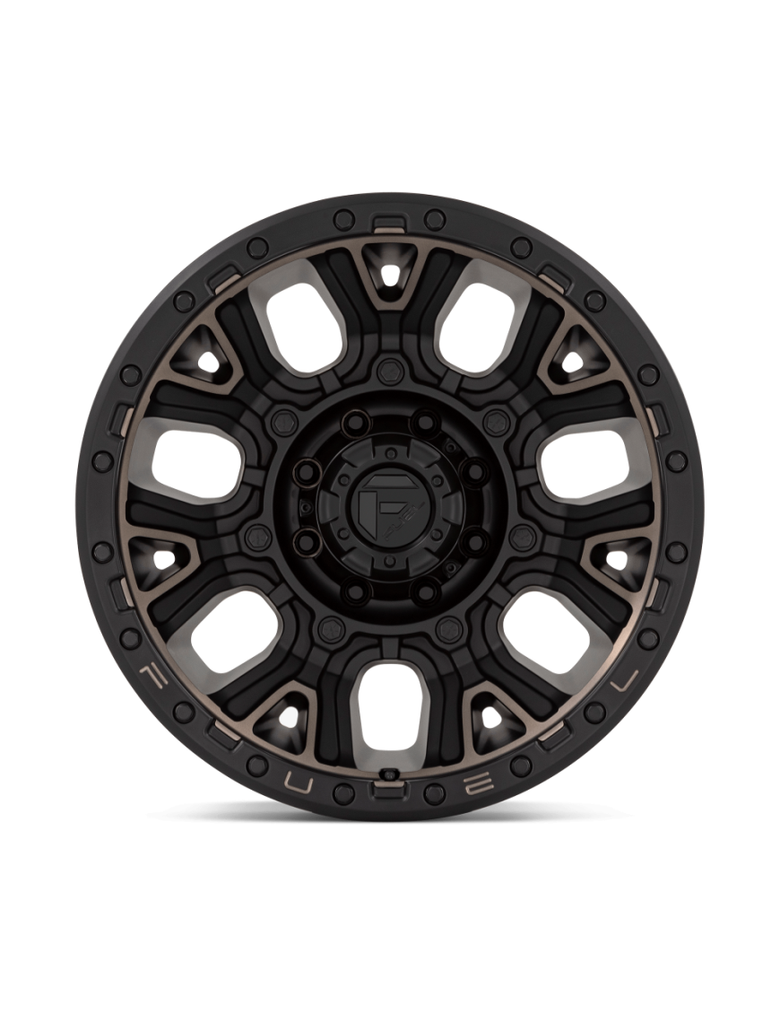 Felga aluminiowa D824 TRACTION Matte Black W/ Double Dark Tint FUEL - ujęcie 3
