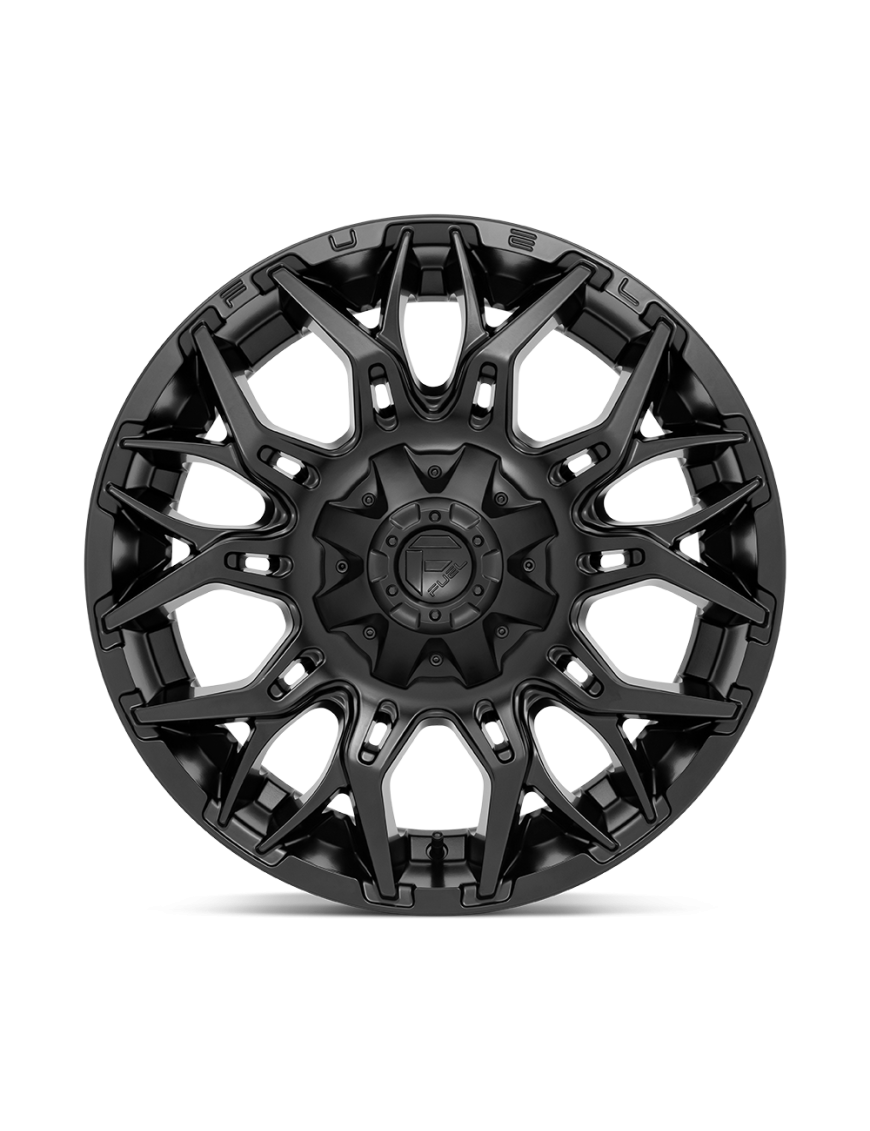 Felga aluminiowa D772 TWITCH Blackout FUEL - ujęcie 3