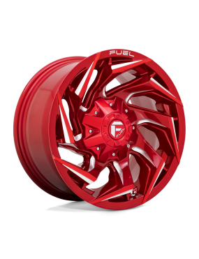 Felga aluminiowa D754 REACTION Candy Red Milled FUEL