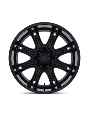 Felga aluminiowa DARKSTAR Matte Black W/ Gloss Black Lip FUEL - ujęcie 3