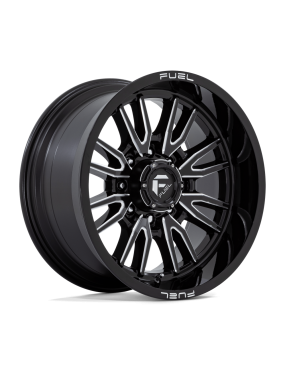 Felga aluminiowa D761 CLASH Gloss Black Milled FUEL