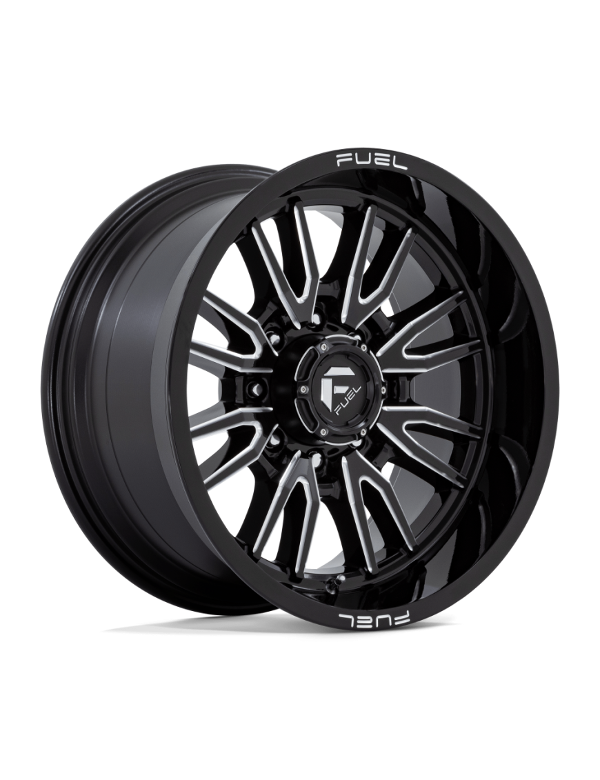 Felga aluminiowa D761 CLASH Gloss Black Milled FUEL
