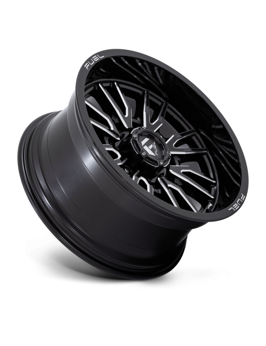Felga aluminiowa D761 CLASH Gloss Black Milled FUEL - ujęcie 2