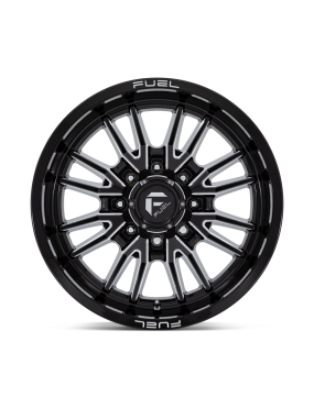 Felga aluminiowa D761 CLASH Gloss Black Milled FUEL - ujęcie 3