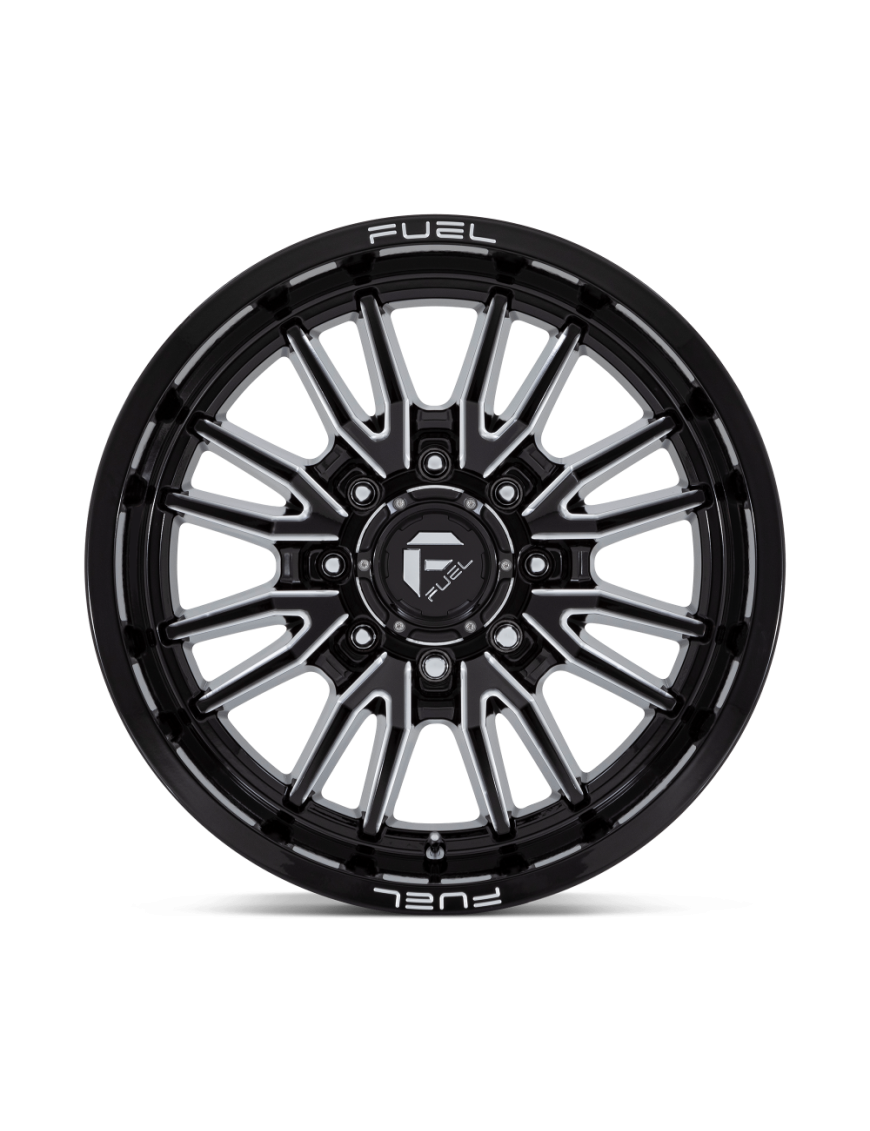 Felga aluminiowa D761 CLASH Gloss Black Milled FUEL - ujęcie 3