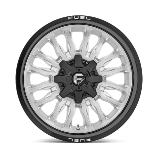 Felga aluminiowa D798 ARC Silver Brushed Face W/ Milled Black Lip FUEL - ujęcie 2