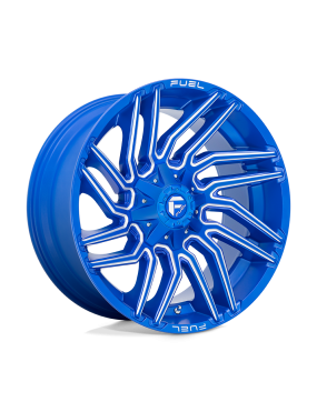 Felga aluminiowa TYPHOON Anodized Blue Milled FUEL