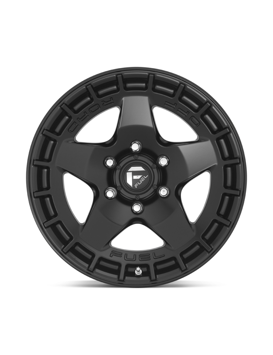 Felga aluminiowa D733 WARP Satin Black FUEL - ujęcie 2