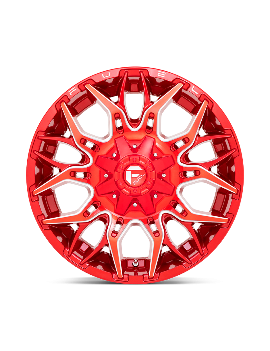Felga aluminiowa TWITCH Candy Red Milled FUEL - ujęcie 3