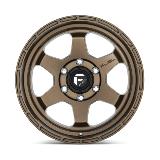 Felga aluminiowa D666 SHOK Matte Bronze FUEL - ujęcie 2