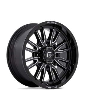 Felga aluminiowa D761 CLASH Gloss Black Milled FUEL