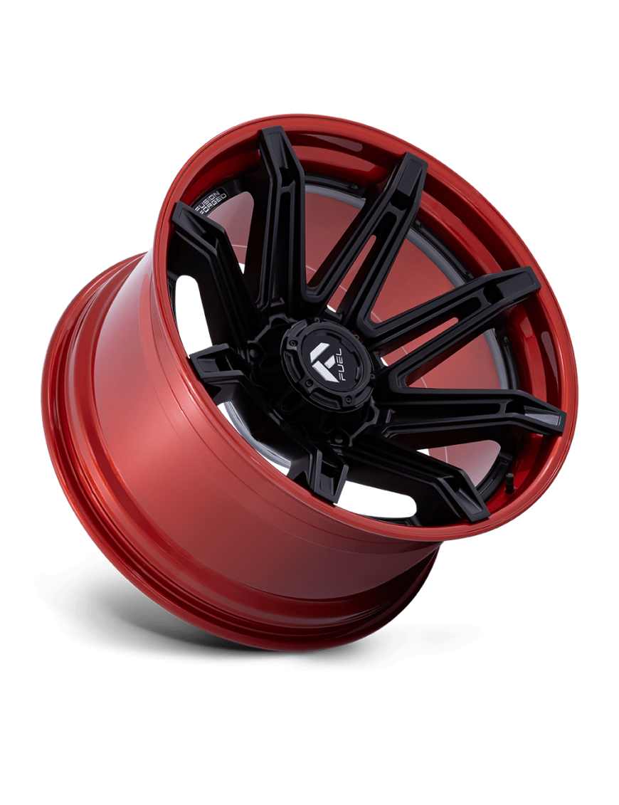 Felga aluminiowa FC401 BRAWL Matte Black W/ Candy Red Lip FUEL - ujęcie 3