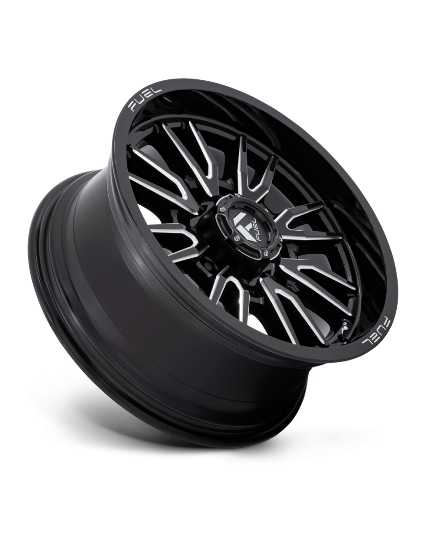 Felga aluminiowa D761 CLASH Gloss Black Milled FUEL - ujęcie 3