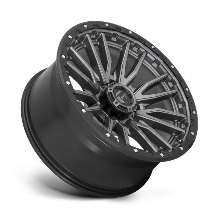 Felga aluminiowa D680 REBEL Matte Gun Metal Black Bead Ring FUEL - ujęcie 2