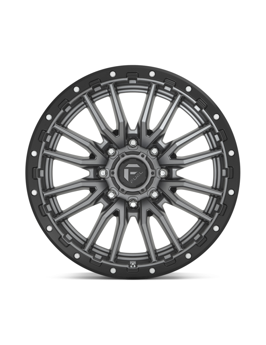 Felga aluminiowa D680 REBEL Matte Gun Metal Black Bead Ring FUEL - ujęcie 3