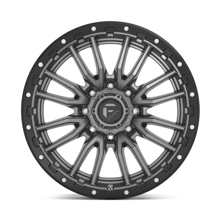 Felga aluminiowa D680 REBEL Matte Gun Metal Black Bead Ring FUEL - ujęcie 3