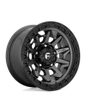 Felga aluminiowa D716 COVERT Matte Gun Metal Black Bead Ring FUEL