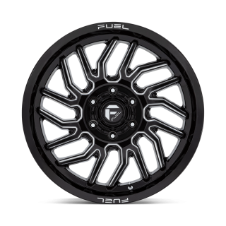 Felga aluminiowa D807 HURRICANE Gloss Black Milled FUEL - ujęcie 2