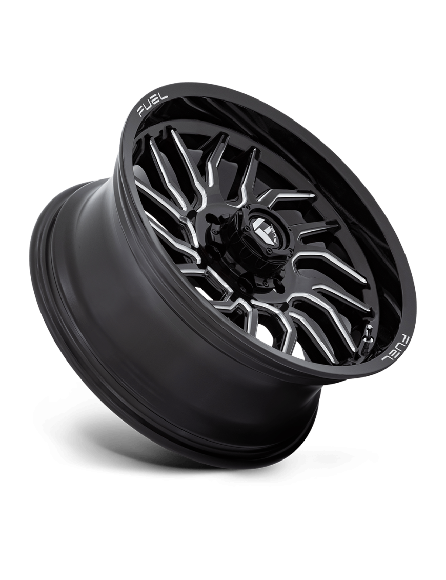 Felga aluminiowa D807 HURRICANE Gloss Black Milled FUEL - ujęcie 3