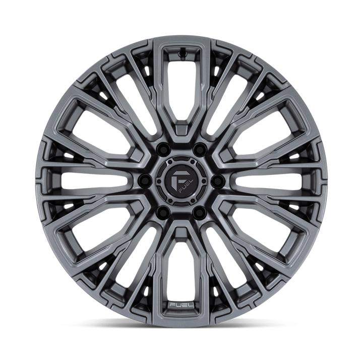 Felga aluminiowa D848 REBAR Matte Gunmetal FUEL - ujęcie 3