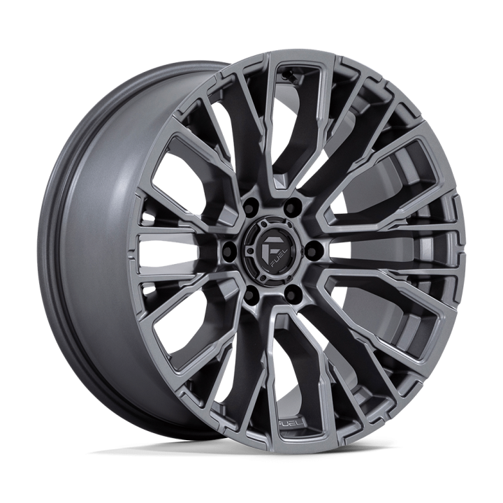 Felga aluminiowa D848 REBAR Matte Gunmetal FUEL