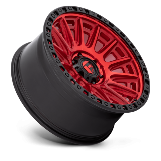 Felga aluminiowa D834 CYCLE Candy Red W/ Black Ring FUEL - ujęcie 2