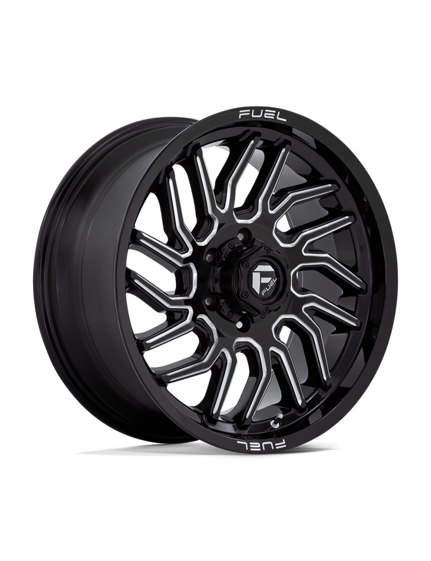 Felga aluminiowa D807 HURRICANE Gloss Black Milled FUEL