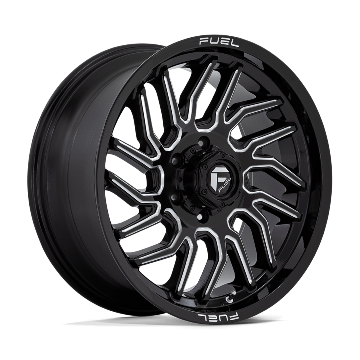Felga aluminiowa D807 HURRICANE Gloss Black Milled FUEL