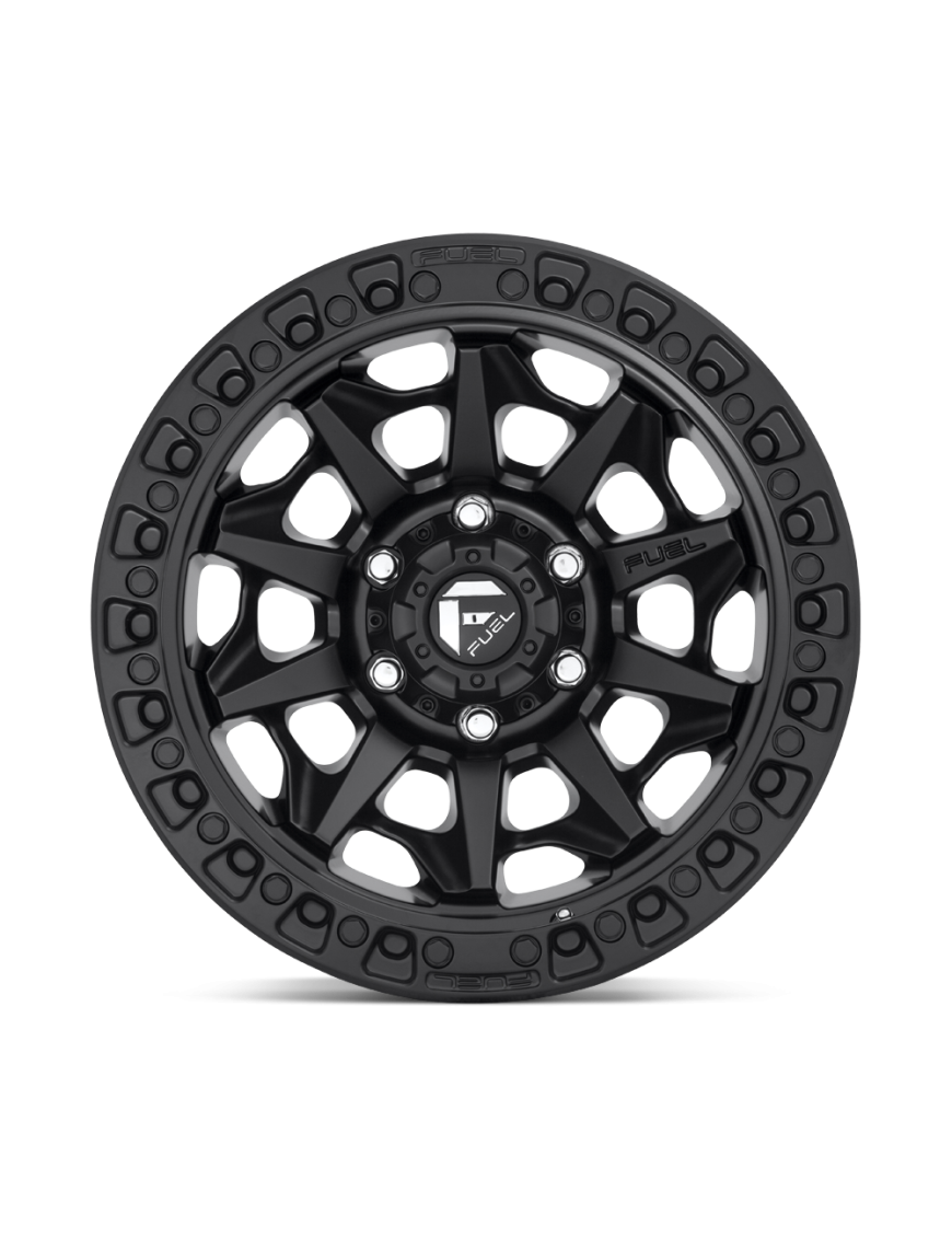 Felga aluminiowa D694 COVERT Matte Black FUEL - ujęcie 2
