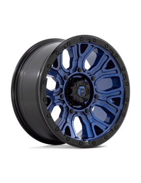 Felga aluminiowa D827 TRACTION Dark Blue W/ Black Ring FUEL