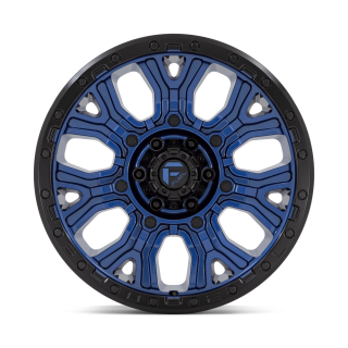 Felga aluminiowa D827 TRACTION Dark Blue W/ Black Ring FUEL - ujęcie 2