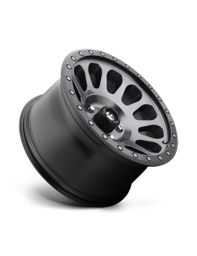 Felga aluminiowa D601 VECTOR Matte Gun Metal Black Bead Ring FUEL - ujęcie 3