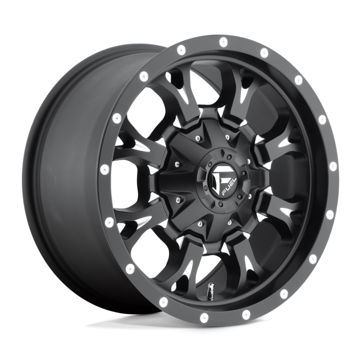 Felga aluminiowa D517 KRANK Matte Black Milled FUEL