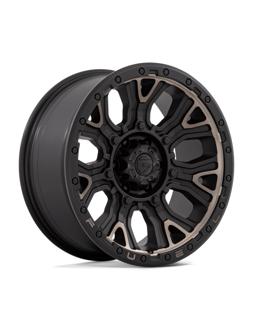 Felga aluminiowa D824 TRACTION Matte Black W/ Double Dark Tint FUEL