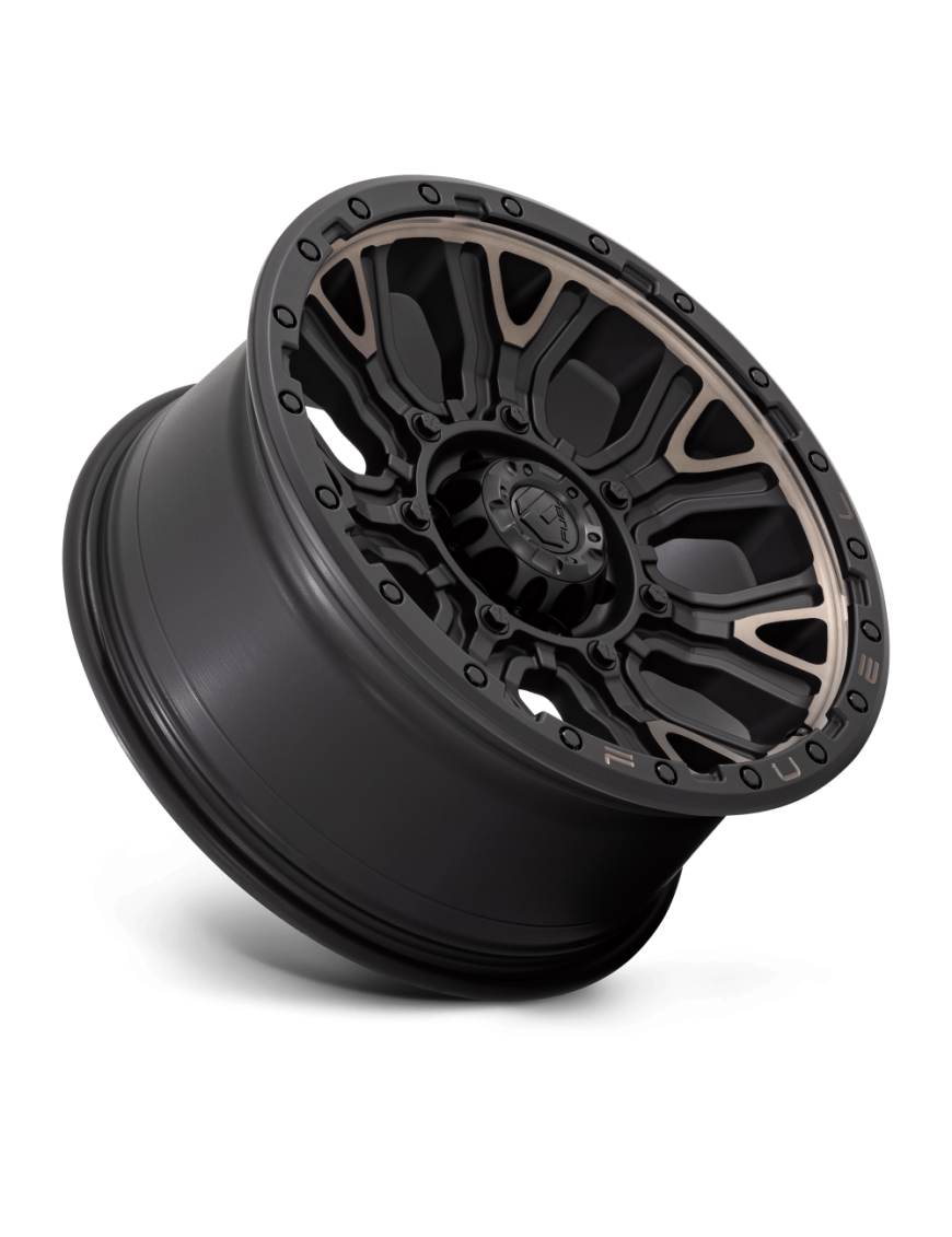 Felga aluminiowa D824 TRACTION Matte Black W/ Double Dark Tint FUEL - ujęcie 2