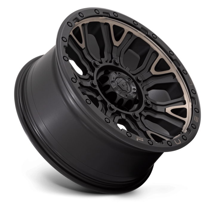 Felga aluminiowa D824 TRACTION Matte Black W/ Double Dark Tint FUEL - ujęcie 2