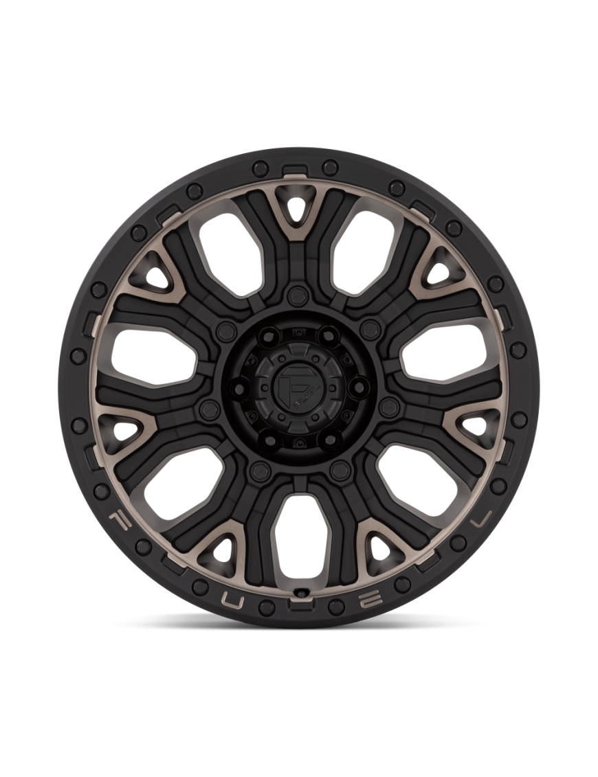 Felga aluminiowa D824 TRACTION Matte Black W/ Double Dark Tint FUEL - ujęcie 3