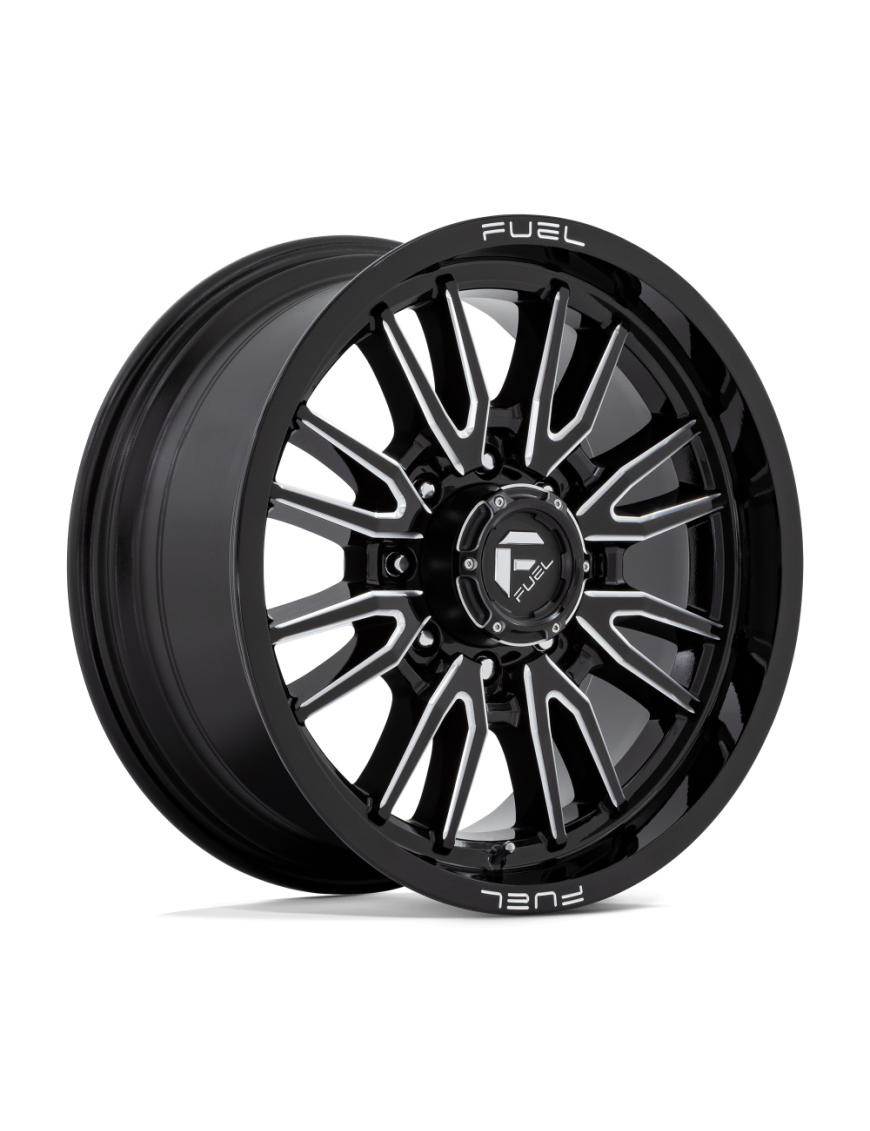 Felga aluminiowa D761 CLASH Gloss Black Milled FUEL