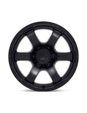 Felga aluminiowa D766 RUSH Satin Black FUEL - ujęcie 3