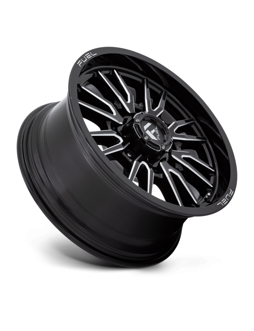 Felga aluminiowa D761 CLASH Gloss Black Milled FUEL - ujęcie 2