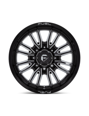 Felga aluminiowa D761 CLASH Gloss Black Milled FUEL - ujęcie 3