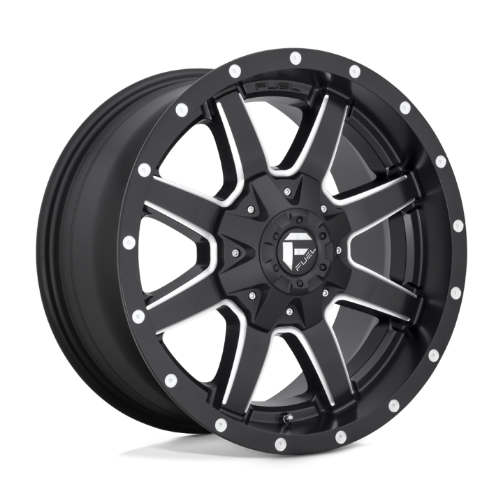 Felga aluminiowa D538 MAVERICK Matte Black Milled FUEL