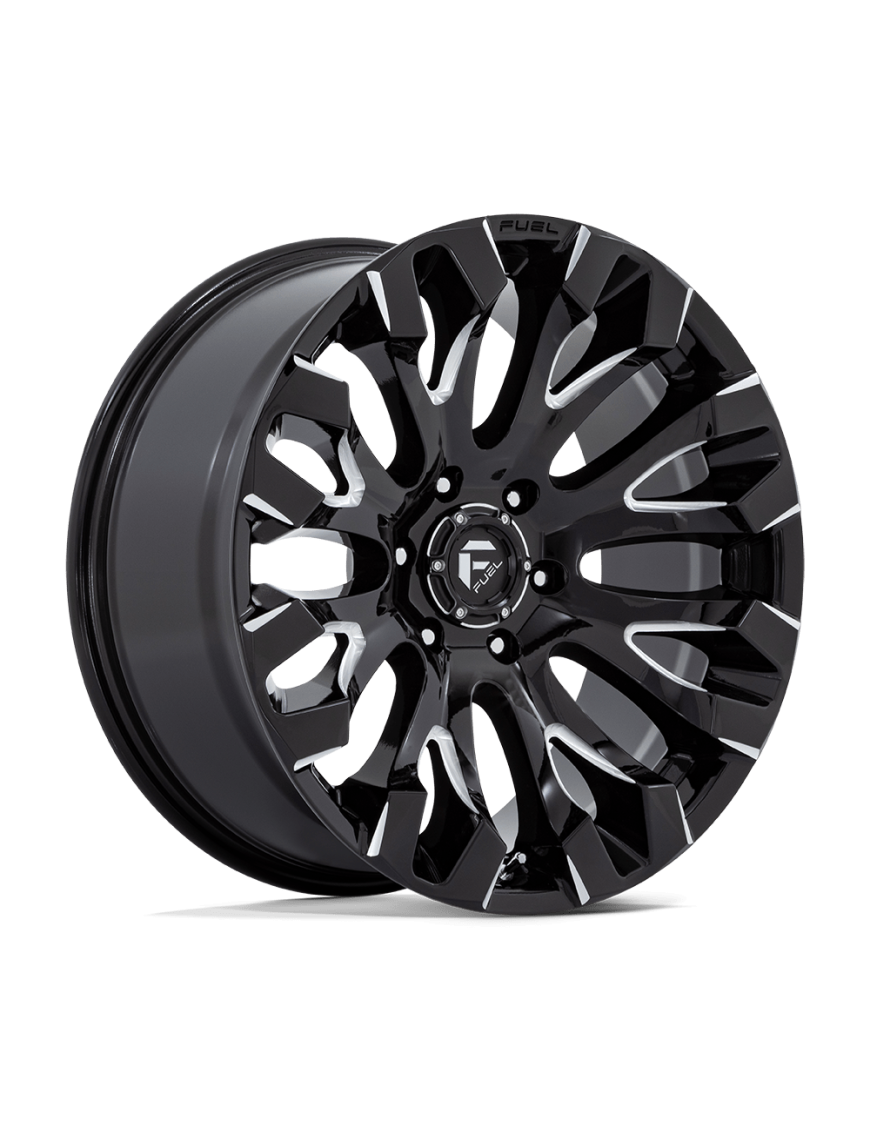 Felga aluminiowa D828 QUAKE Gloss Black Milled FUEL